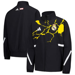 Adidas - Real Madrid x Marvel Youth Anthem Full-Zip Jacket - Black