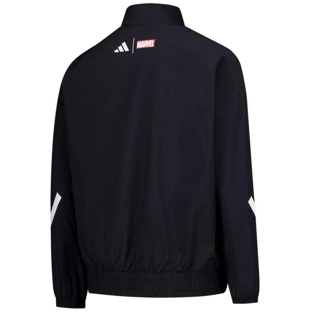 Adidas - Real Madrid x Marvel Youth Anthem Full-Zip Jacket - Black