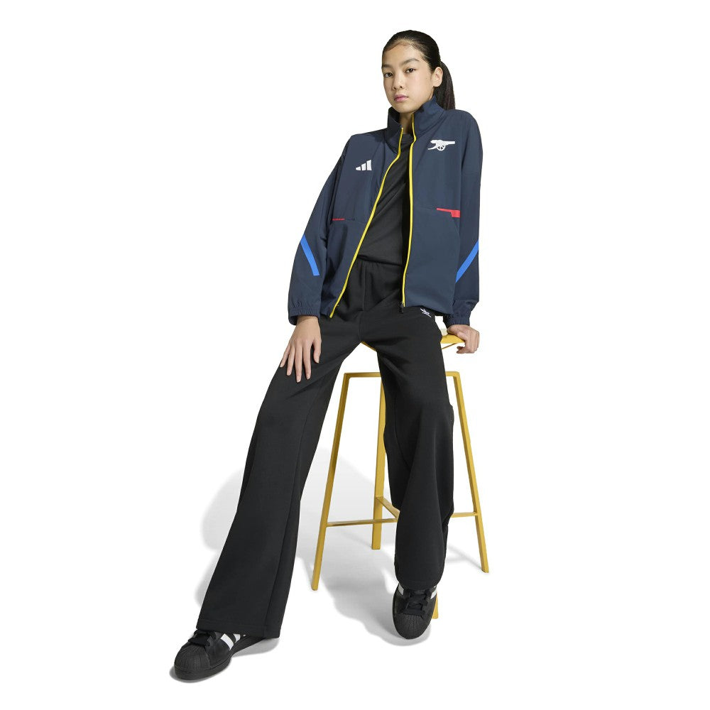 Adidas - Arsenal Youth 2025/26 Club Anthem Full-Zip Jacket - Navy