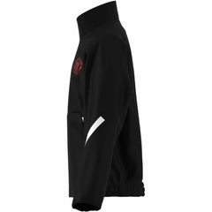 Adidas - Manchester United Youth 2025/26 Club Anthem Full-Zip Jacket - Black