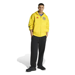 Adidas - Club America 2025/26 Club Anthem Full-Zip Hooded Jacket - Yellow
