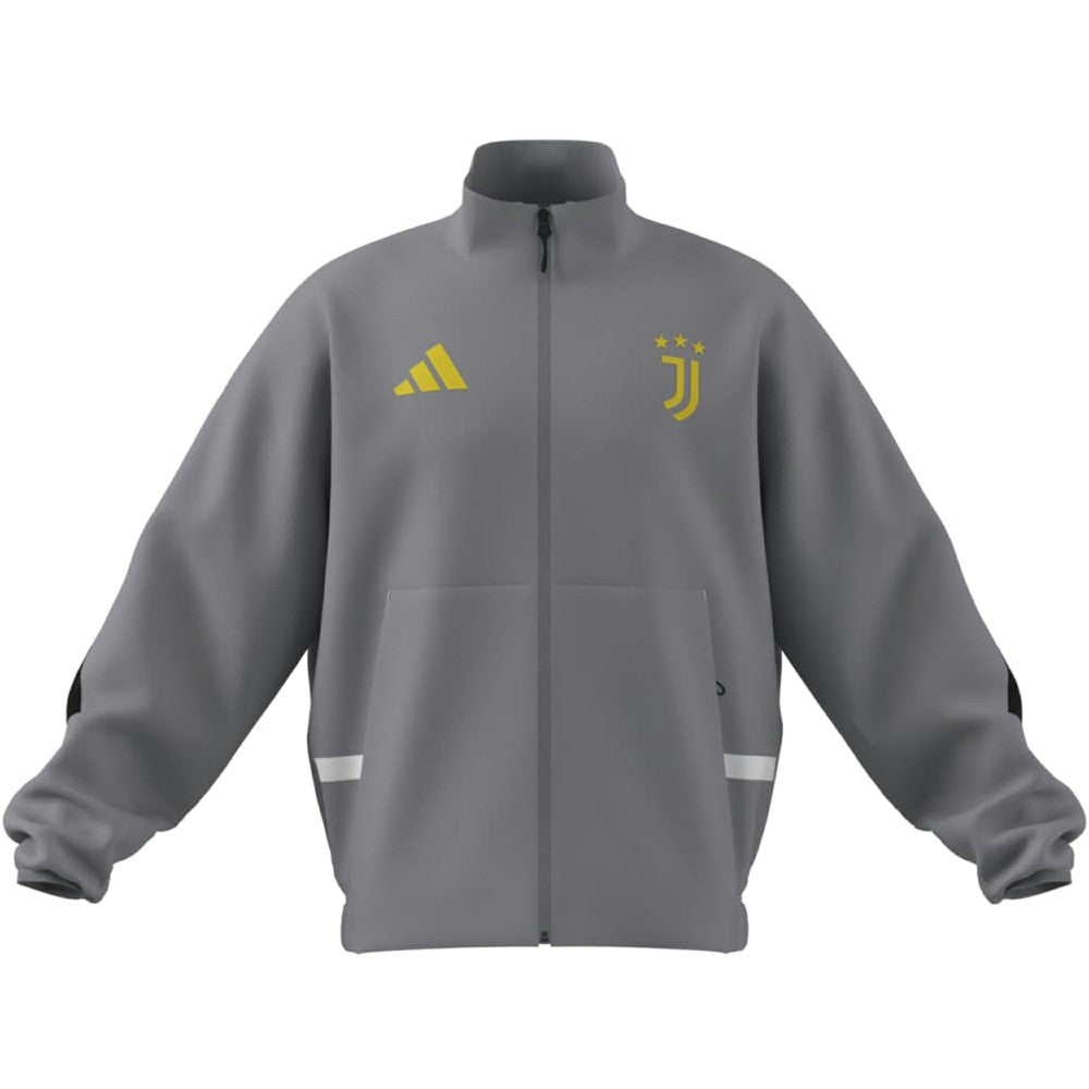 Adidas - Juventus 2025/26 Club Anthem Full-Zip Jacket - Gray