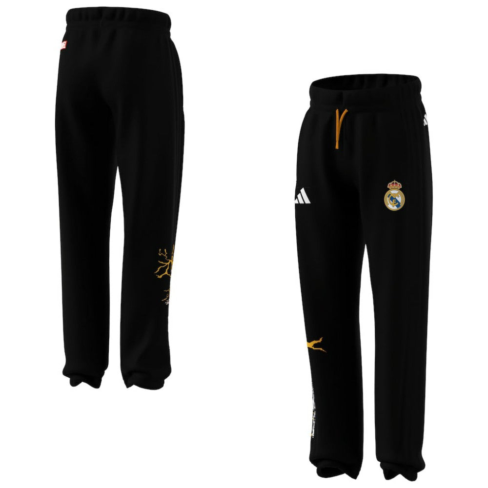 Adidas - Real Madrid x Marvel Youth Track Pants - Black