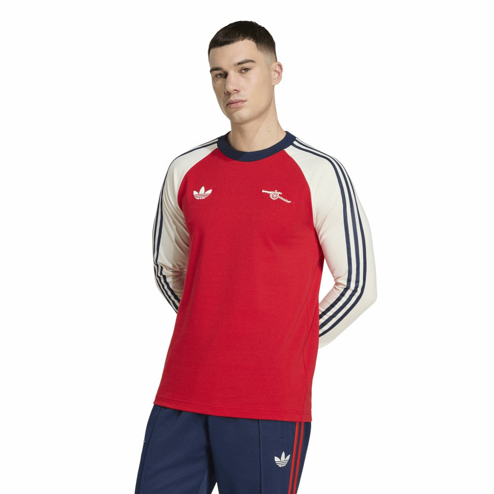 Adidas - Arsenal Originals Culturewear Originals Long Sleeve T-Shirt - Red