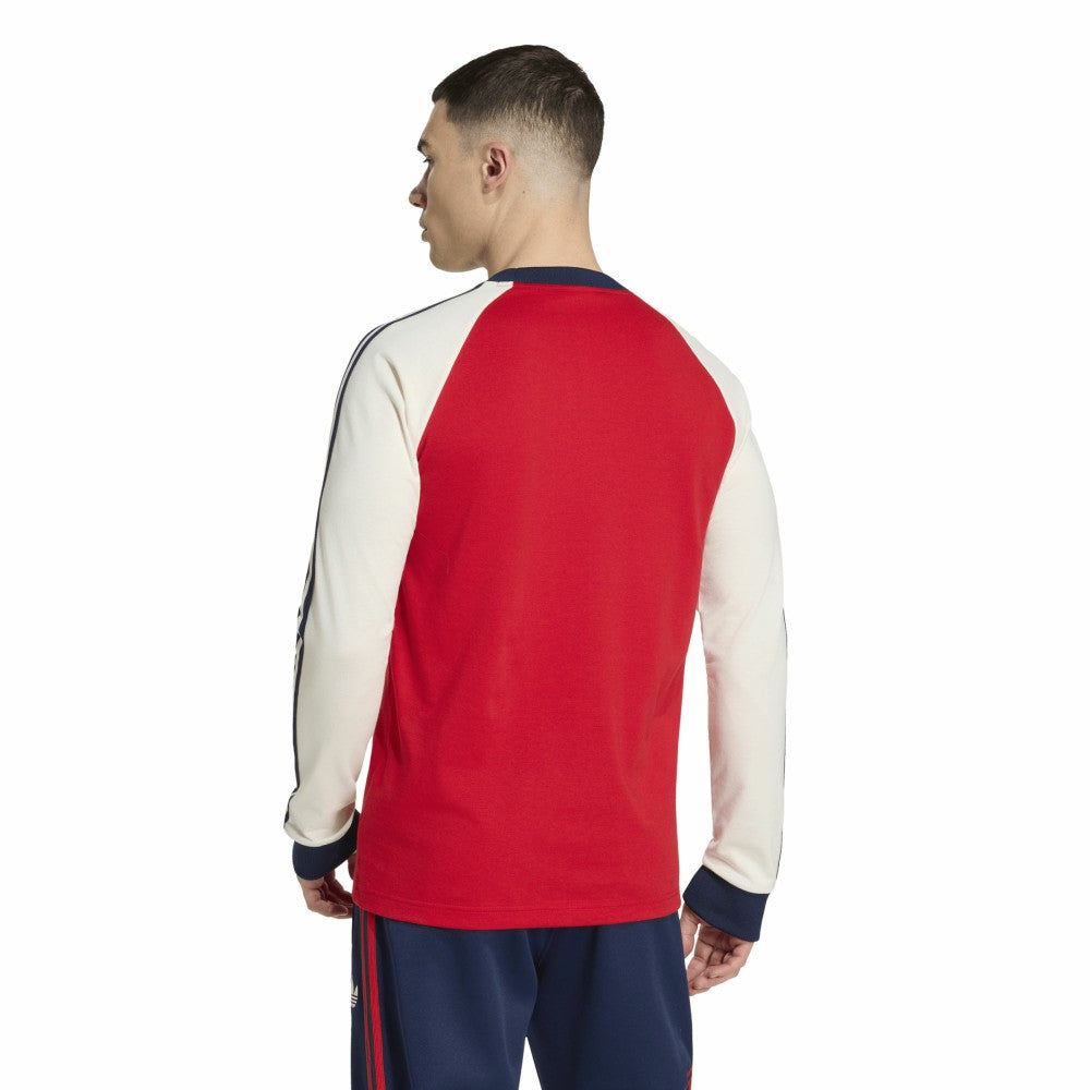 Adidas - Arsenal Originals Culturewear Originals Long Sleeve T-Shirt - Red