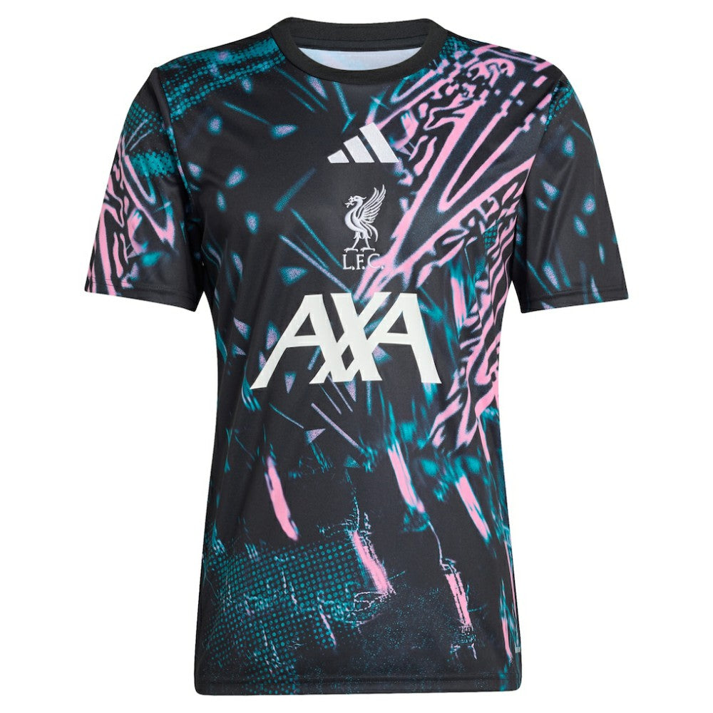 Adidas - Liverpool 2025/26 Pre-Match Training Jersey - Black
