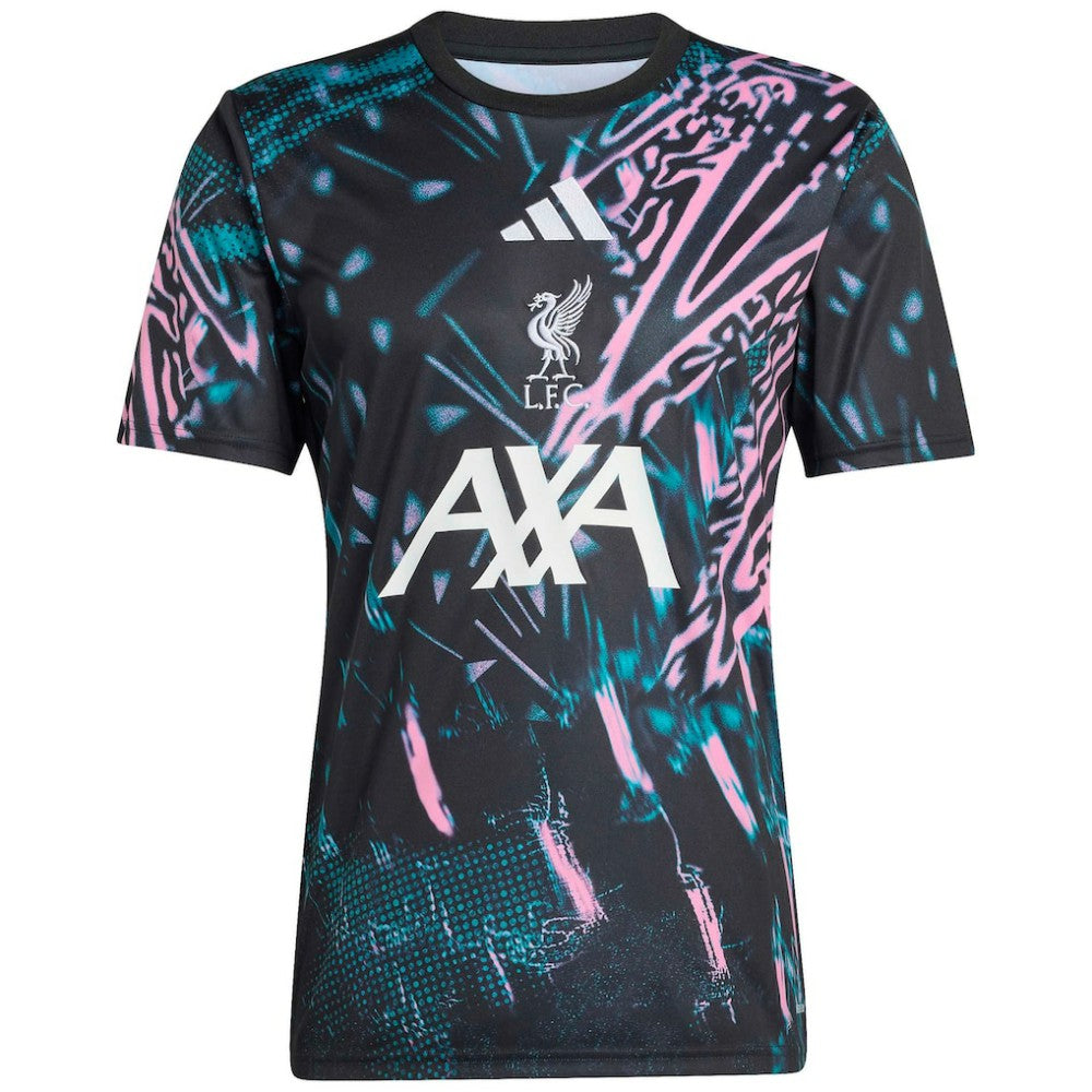 Adidas - Liverpool 2025/26 Pre-Match Training Jersey - Black