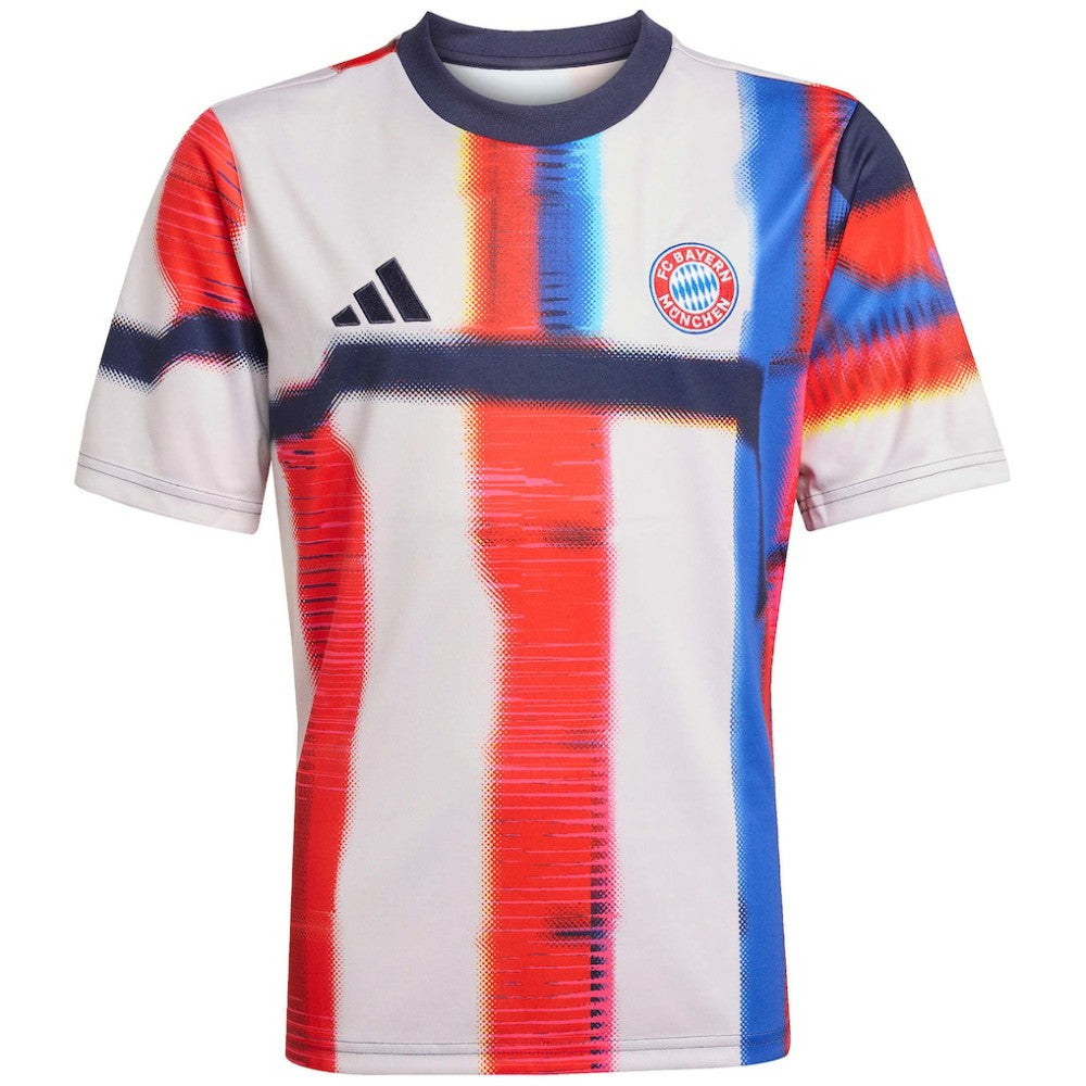 Adidas - Bayern Munich Youth 2025/26 Pre-Match Training Jersey - Navy