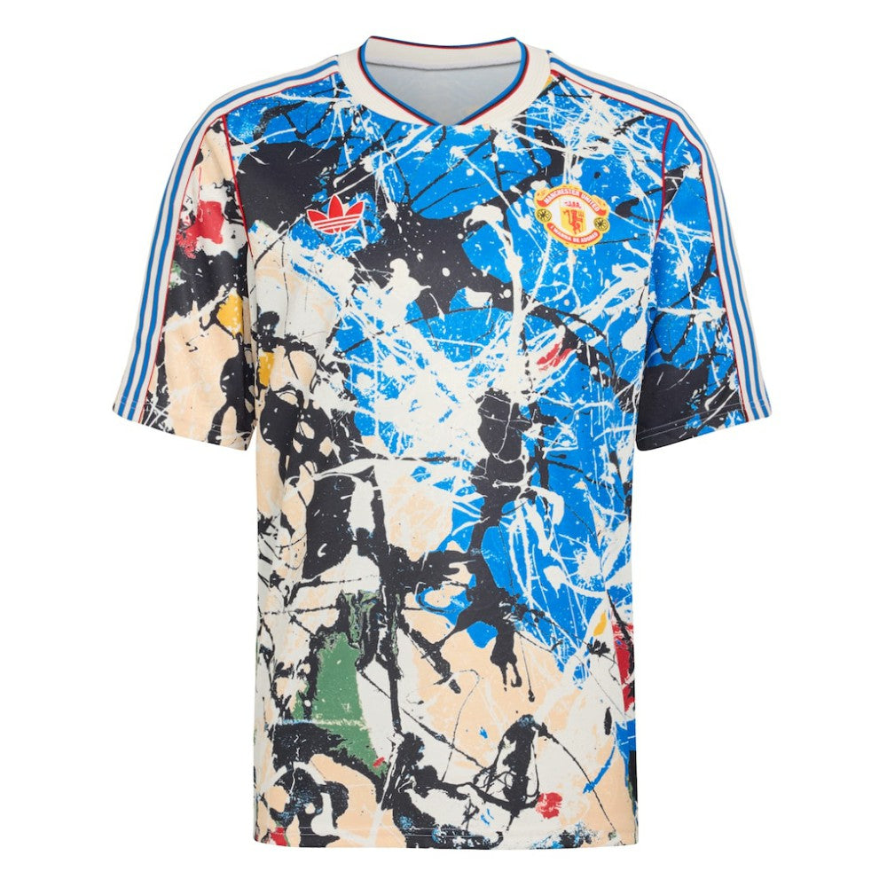 Adidas - Manchester United X Stone Roses Replica Jersey - Blue