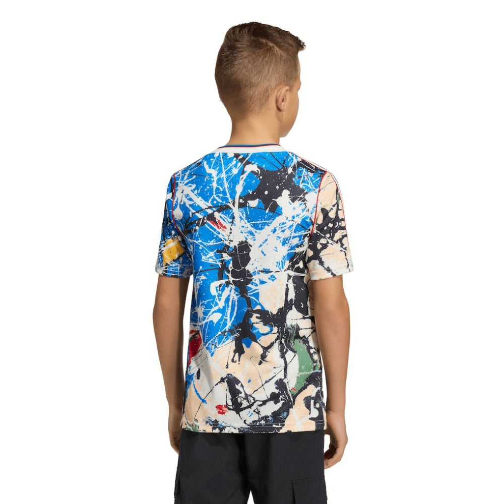 Adidas - Manchester United X Stone Roses Youth Replica Jersey - Blue