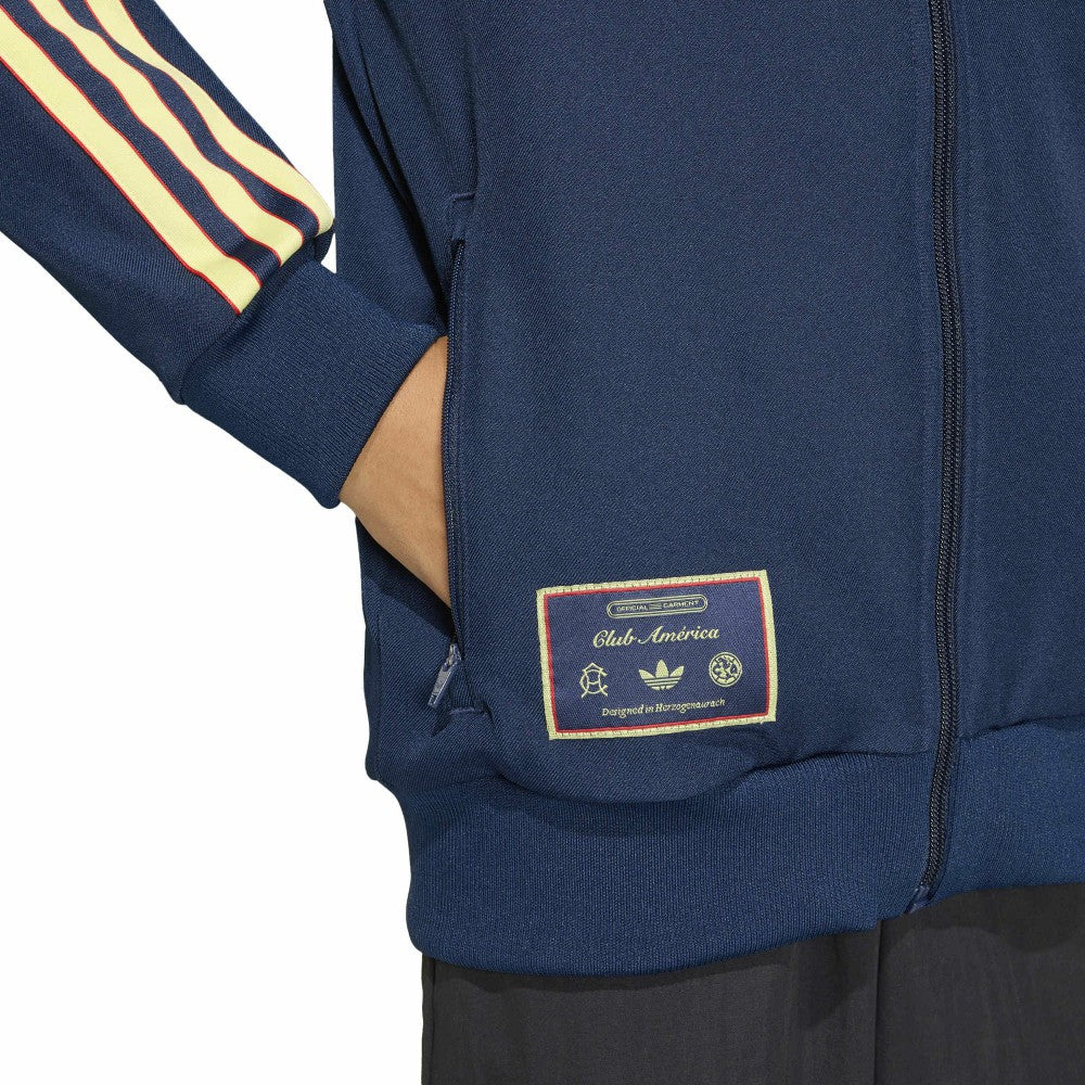 Adidas - Club America Youth Terrace Icons Full-Zip Track Top - Navy