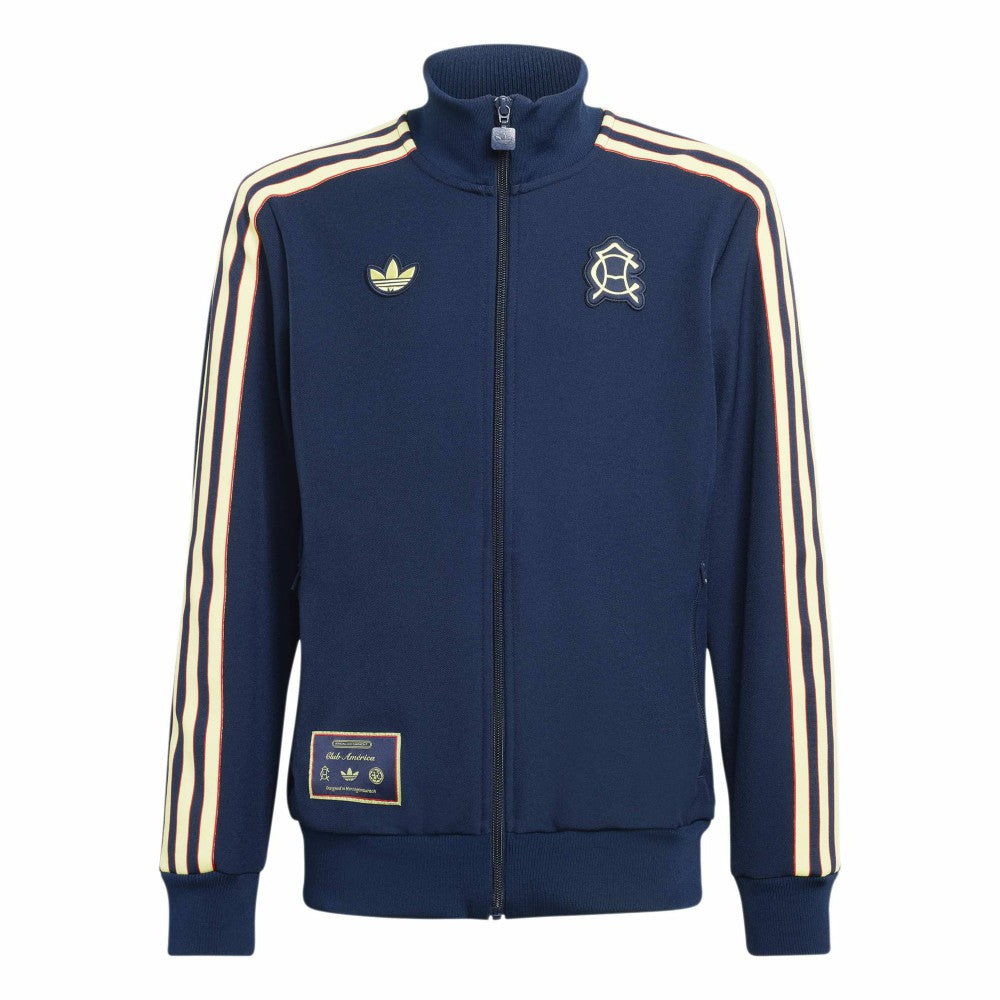 Adidas - Club America Youth Terrace Icons Full-Zip Track Top - Navy