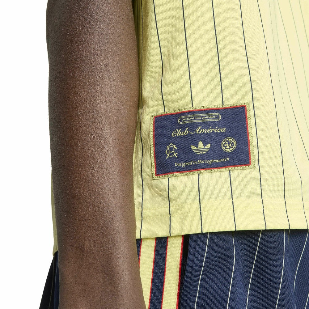 Adidas - Club America Unisex Terrace Icons Jersey - Yellow
