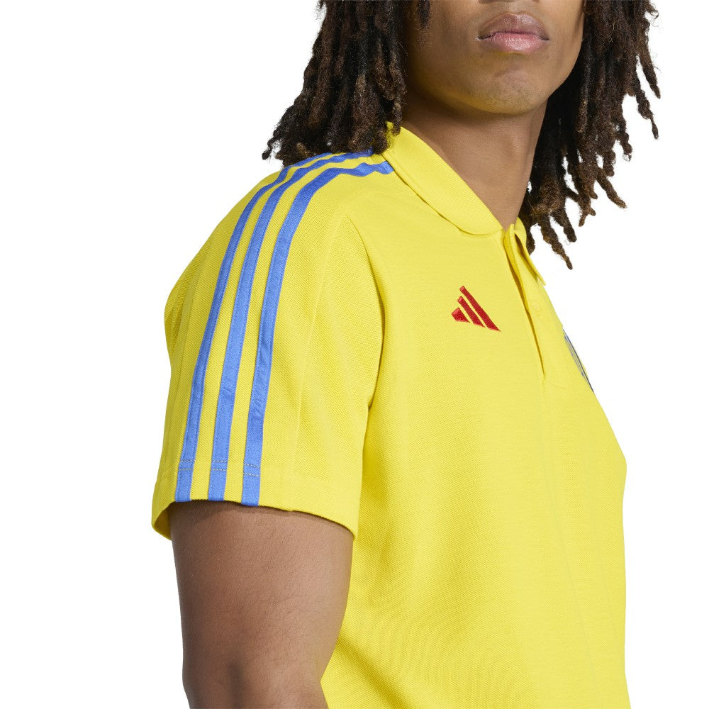 Adidas - Club America 2025/26 DNA Alphaskin Polo - Yellow