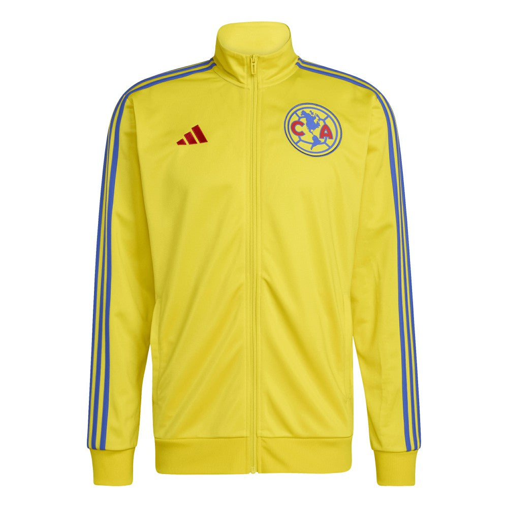 Adidas - Club America 2025/26 DNA Alphaskin Full-Zip Track Jacket - Yellow