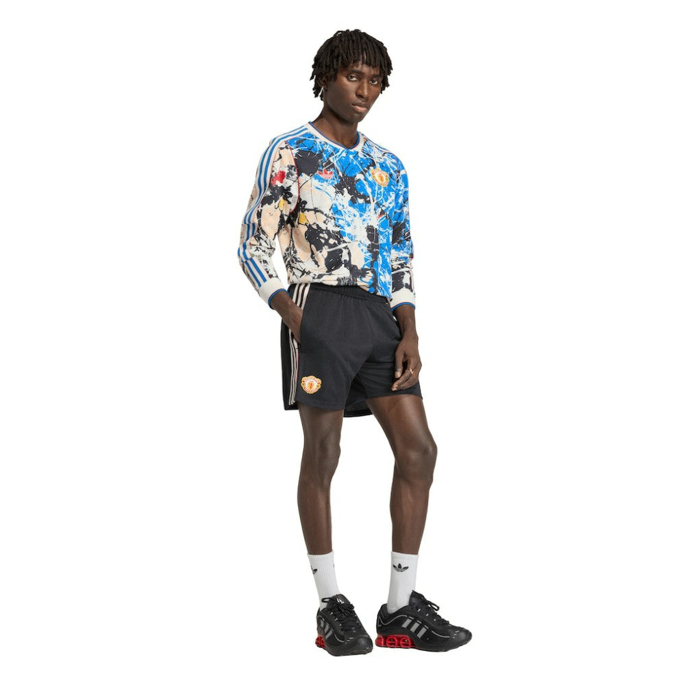 Adidas - Manchester United X Stone Roses Long Sleeve Replica Jersey - Blue