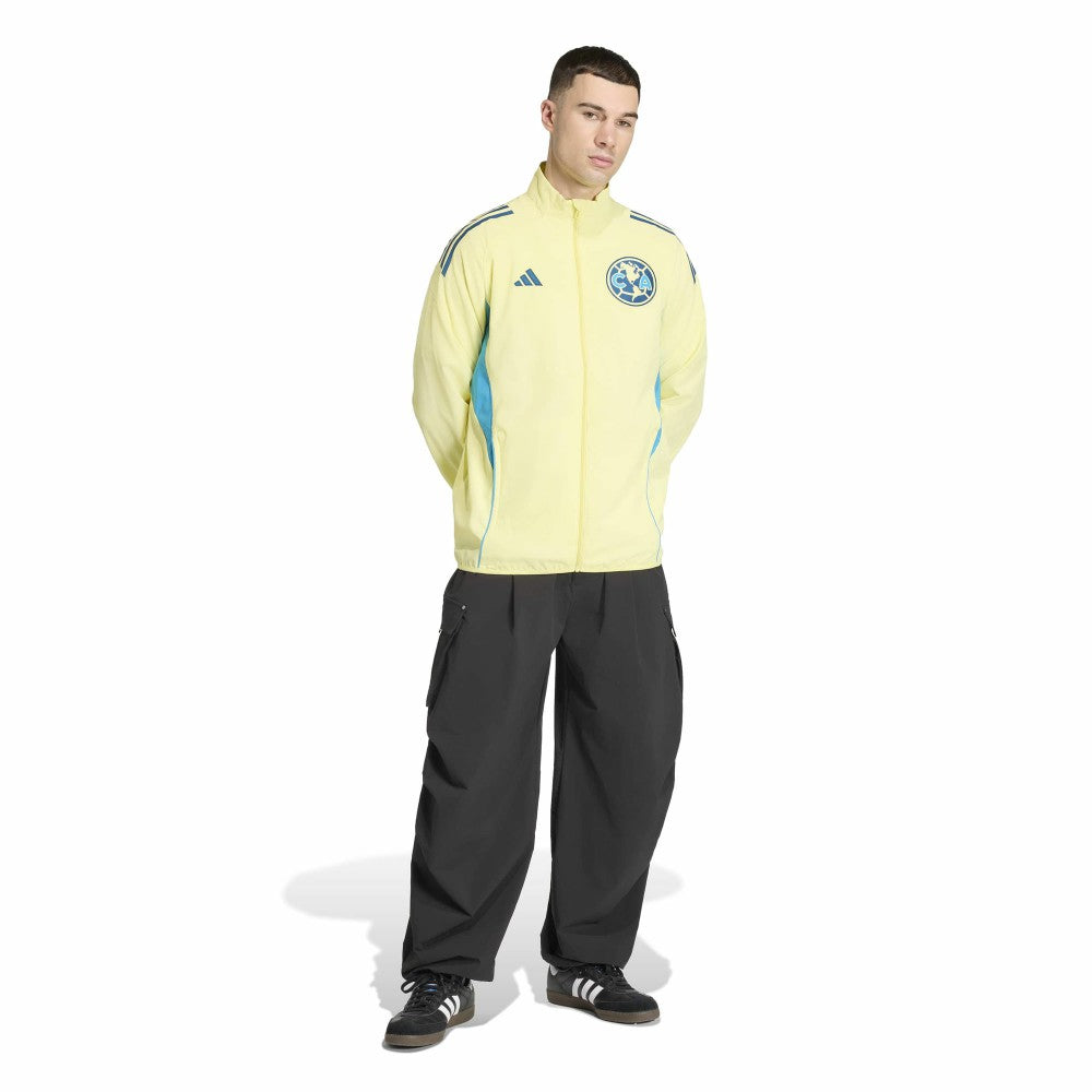 Adidas - Club America Tiro 2025/26 Full-Zip Training Jacket - Yellow