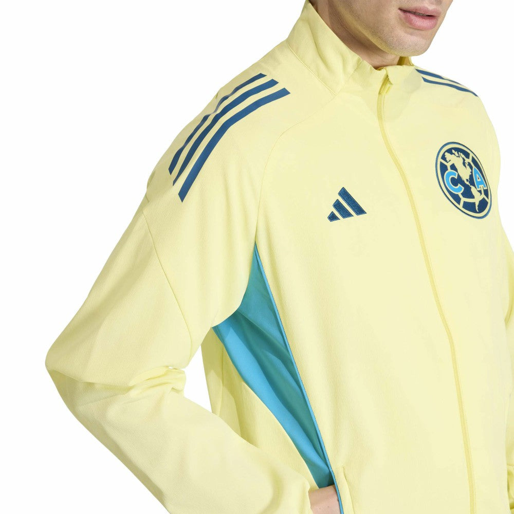 Adidas - Club America Tiro 2025/26 Full-Zip Training Jacket - Yellow
