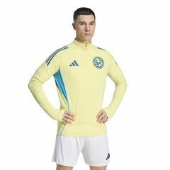 Adidas - Club America Tiro 2025/26 AEROREADY Raglan Full-Zip Training Top - Yellow