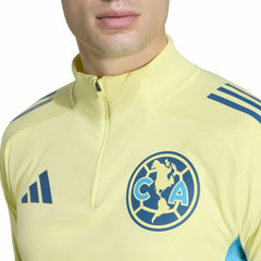 Adidas - Club America Tiro 2025/26 AEROREADY Raglan Full-Zip Training Top - Yellow