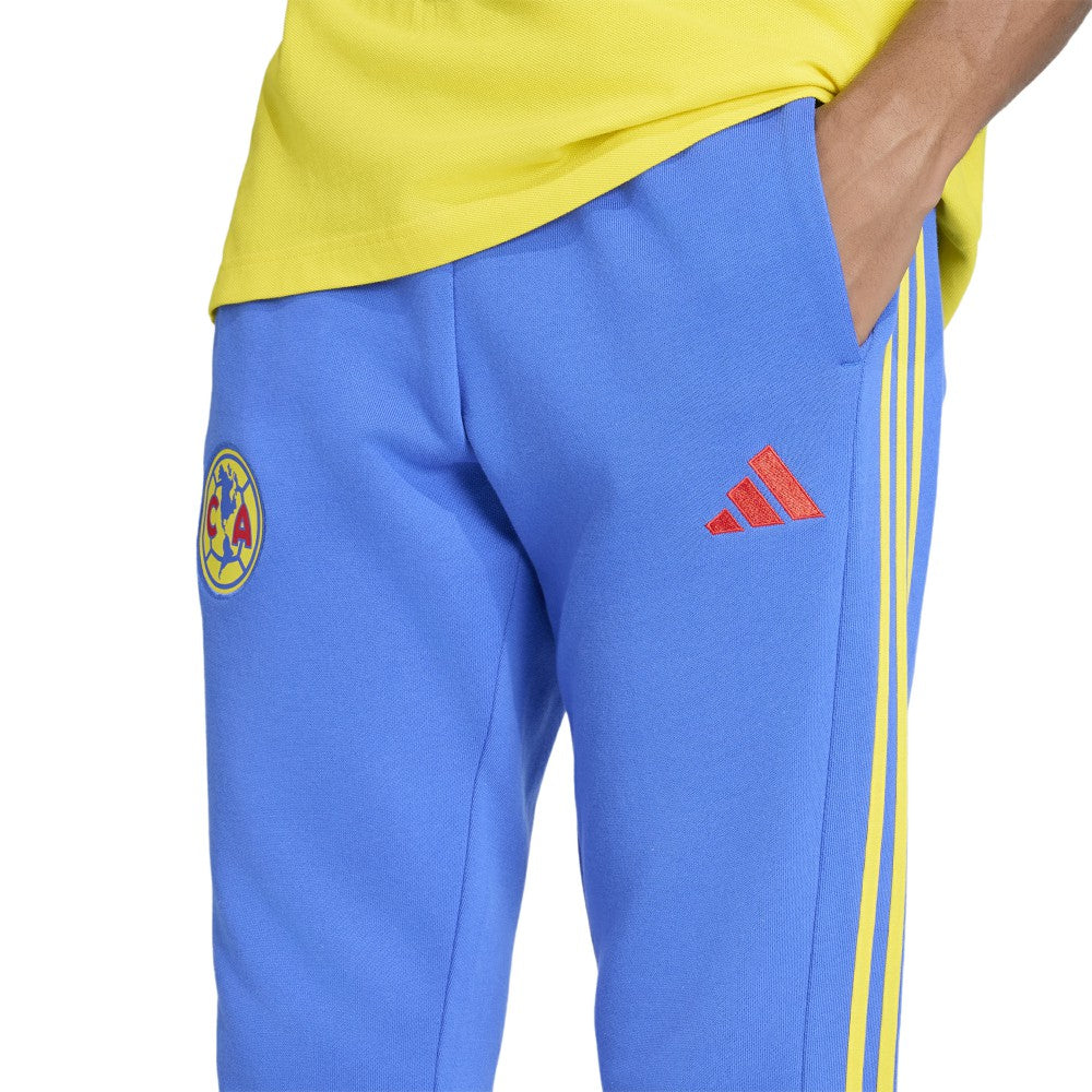Adidas - Club America 2025/26 Alphaskin Track Pants - Blue