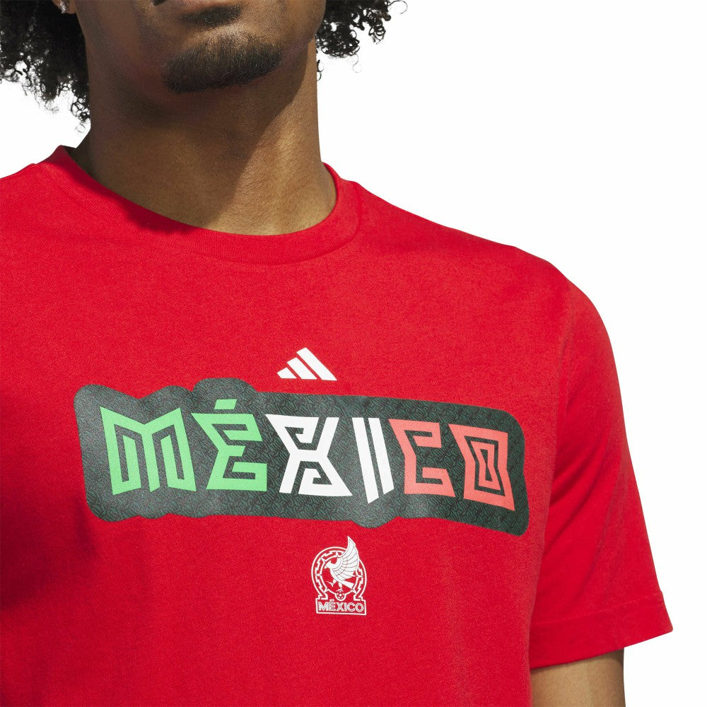 Adidas - Mexico National Team Jersey Hook T-Shirt - Red