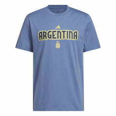 Adidas - Argentina National Team Jersey Hook T-Shirt - Blue
