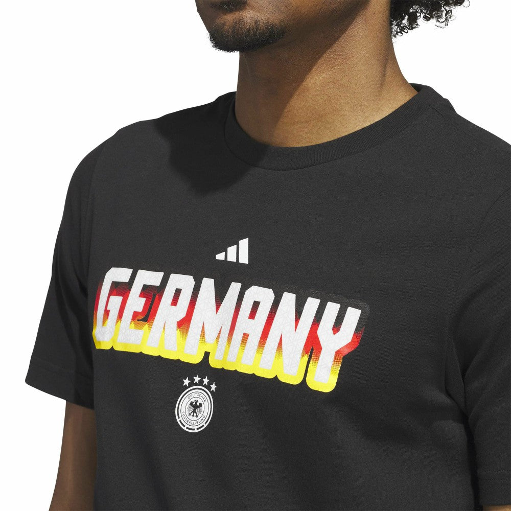 Adidas - Germany National Team Jersey Hook T-Shirt - Black
