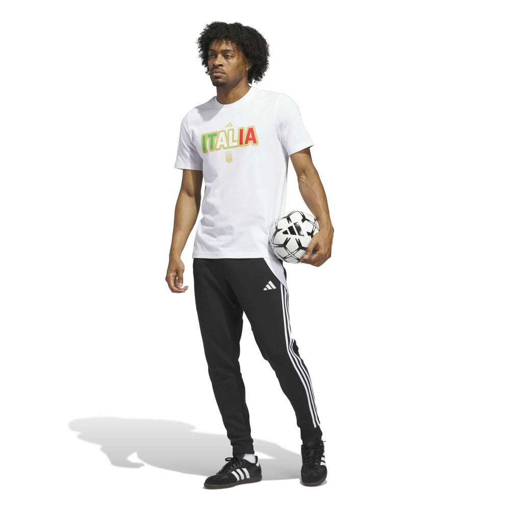Adidas - Italy National Team Jersey Hook T-Shirt - White