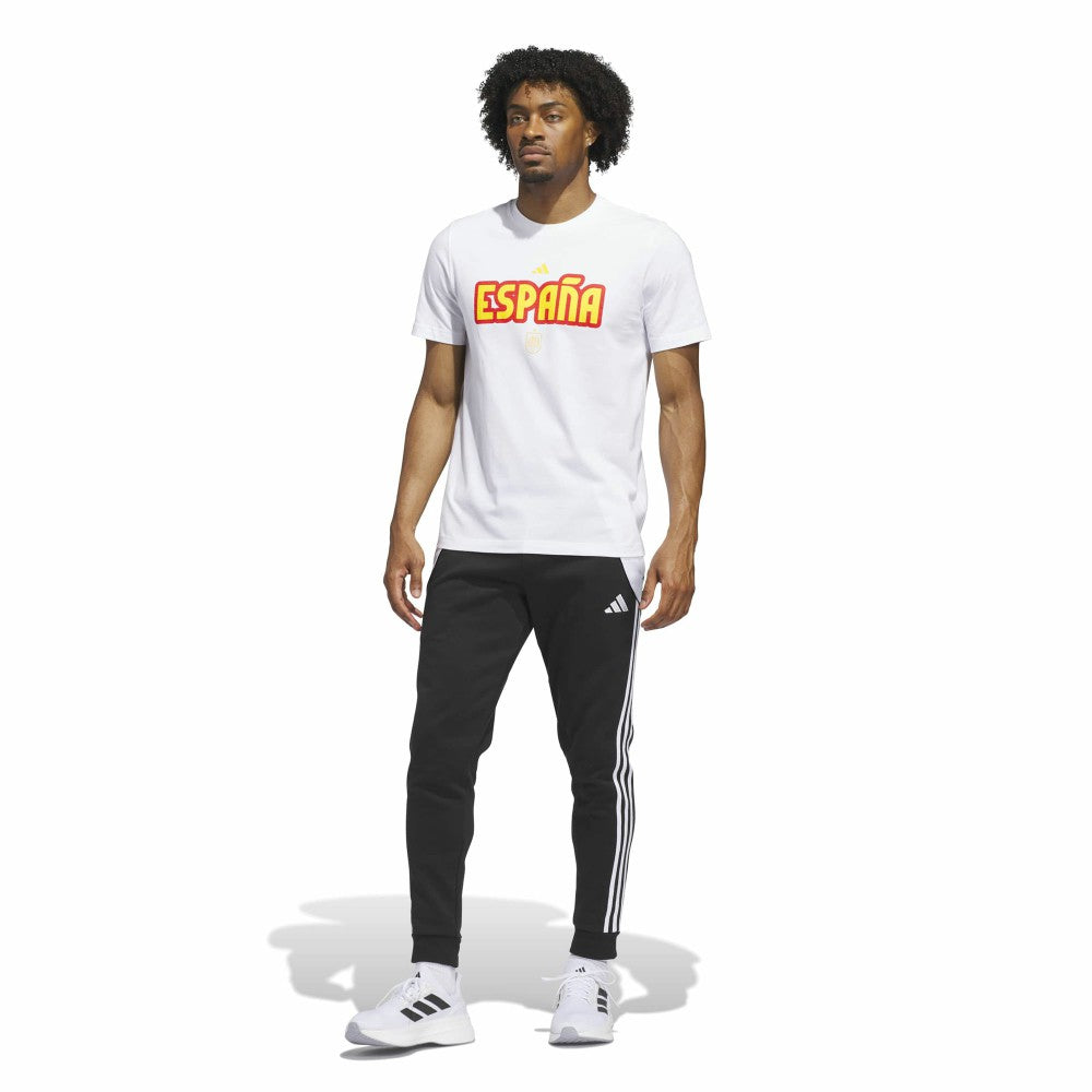 Adidas - Spain National Team Jersey Hook T-Shirt - White