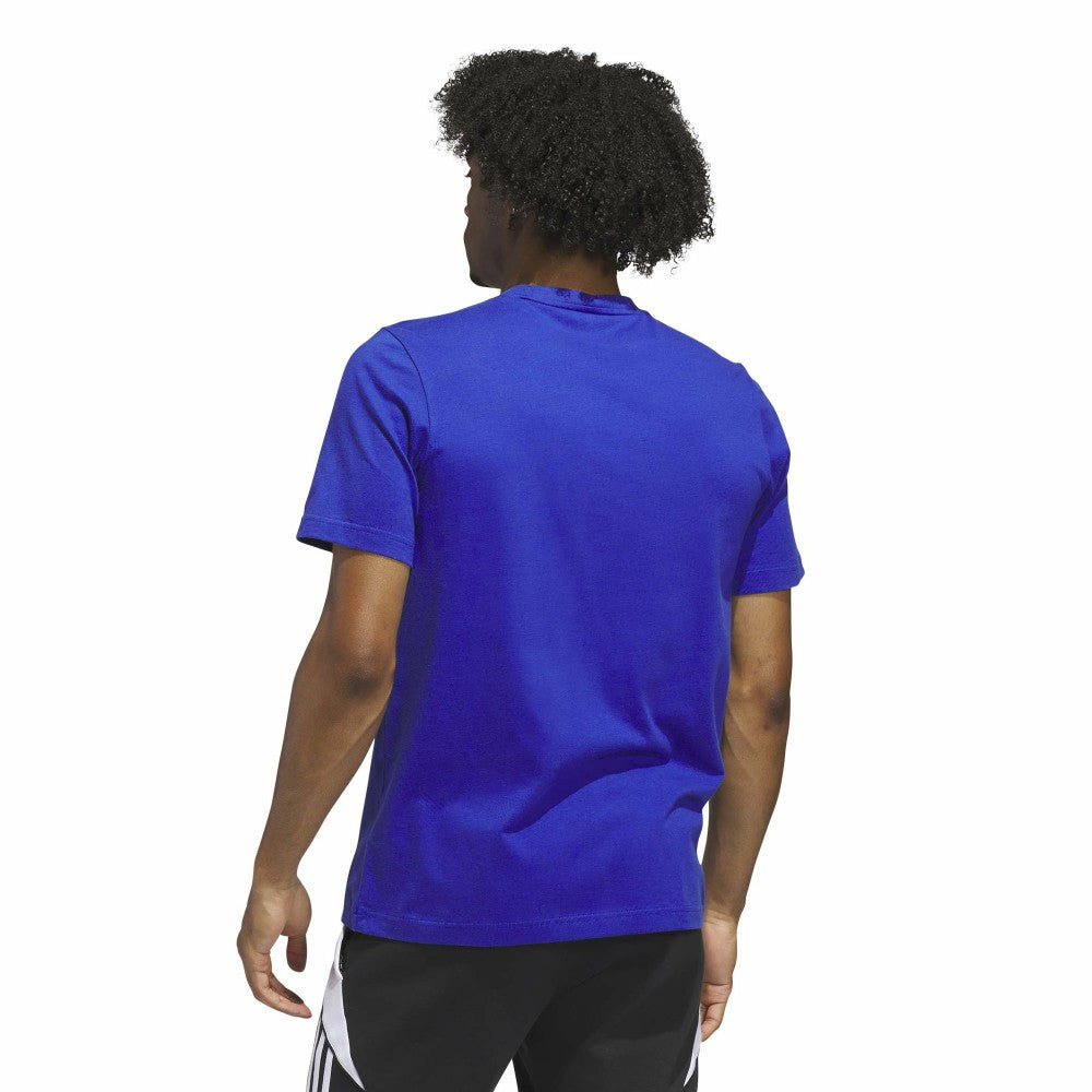 Adidas - Italy National Team Jersey Hook T-Shirt - Blue
