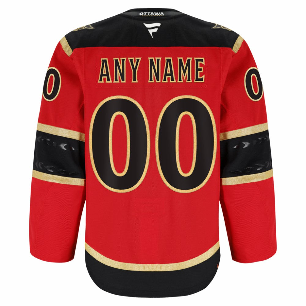 Ottawa Senators Fanatics Alternate Authentic Pro Custom Jersey - Red | Fanatics sale