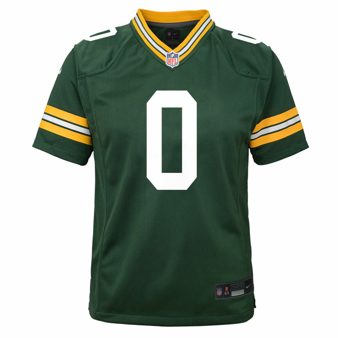 Matthew Golden Green Bay Packers Youth Team Game Jersey - Green - Nike