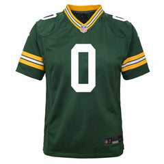 Matthew Golden Green Bay Packers Youth Team Game Jersey - Green - Nike