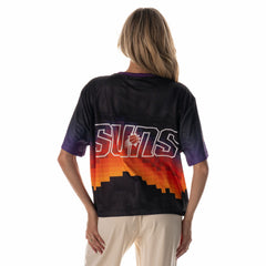 Phoenix Suns The Wild Collective Unisex 2025/26 City Edition Boxy Mesh T-Shirt Black