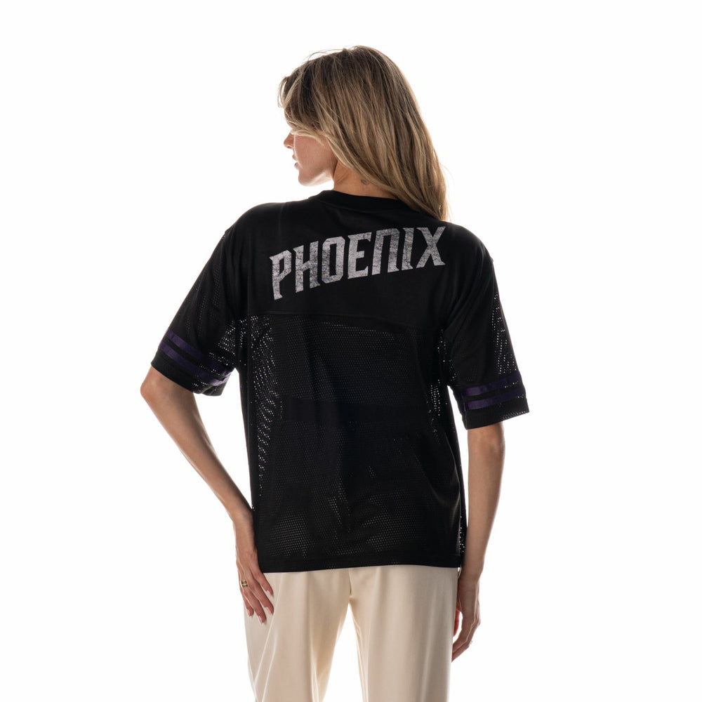 Phoenix Suns The Wild Collective Unisex 2025/26 City Edition Boxy Mesh Jersey T-Shirt Black