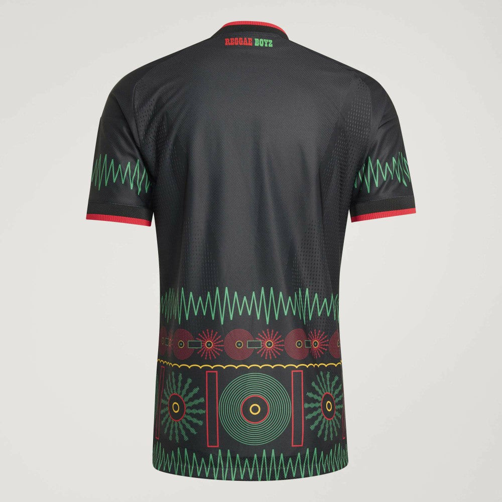 Adidas - Jamaica National Team 2026 Away On-Field Jersey - Black