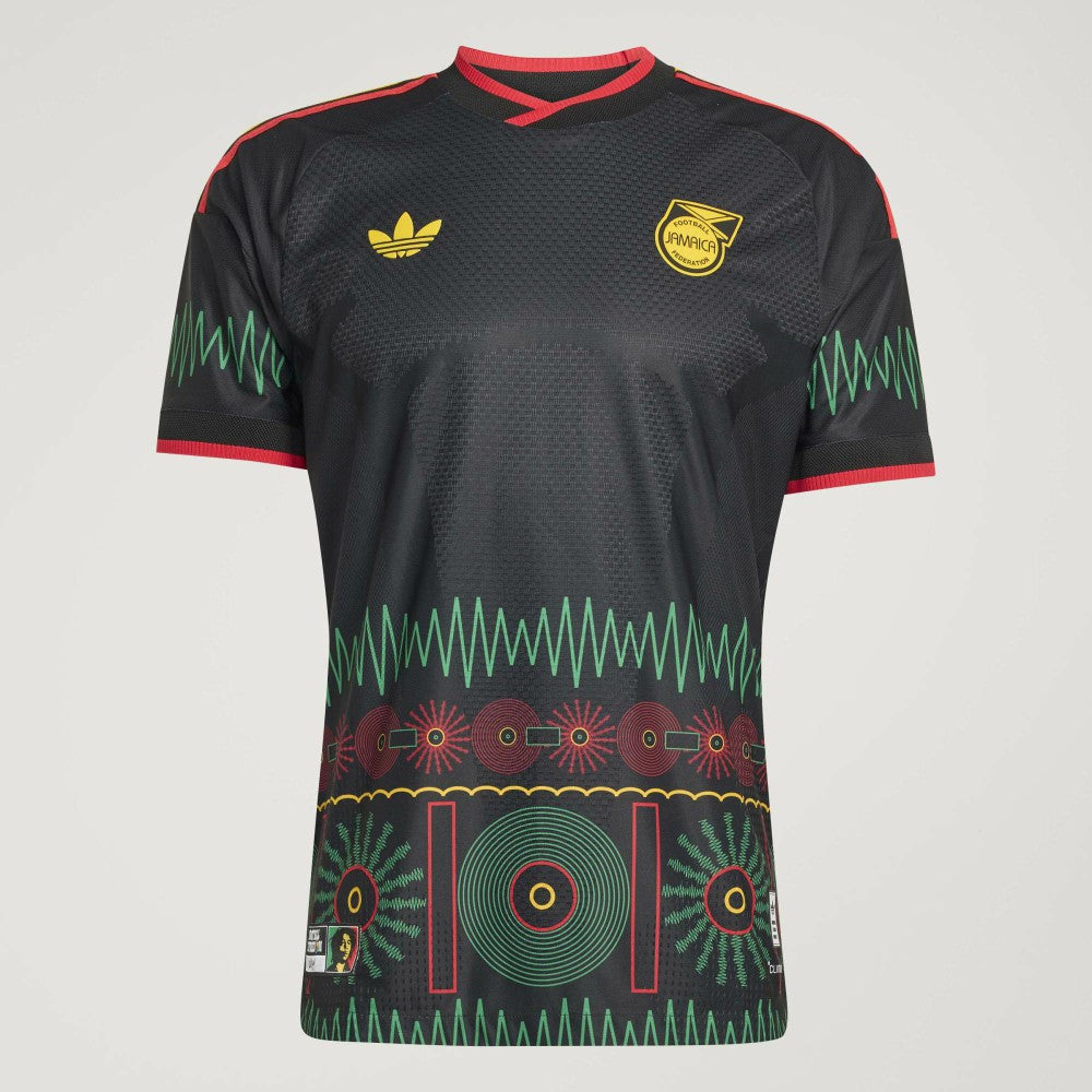 Adidas - Jamaica National Team 2026 Away On-Field Jersey - Black