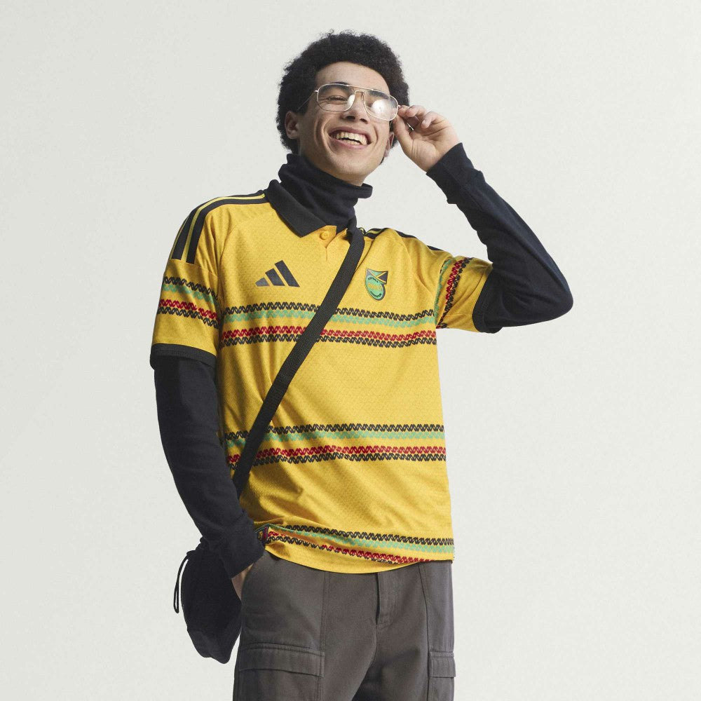 Adidas - Jamaica National Team 2026 Home On-Field Jersey - Yellow