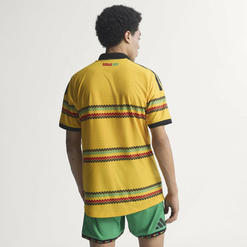 Adidas - Jamaica National Team 2026 Home On-Field Jersey - Yellow