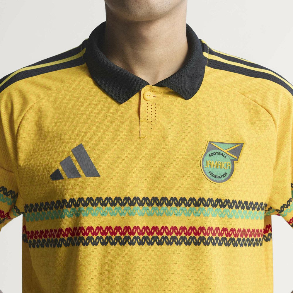 Adidas - Jamaica National Team 2026 Home On-Field Jersey - Yellow