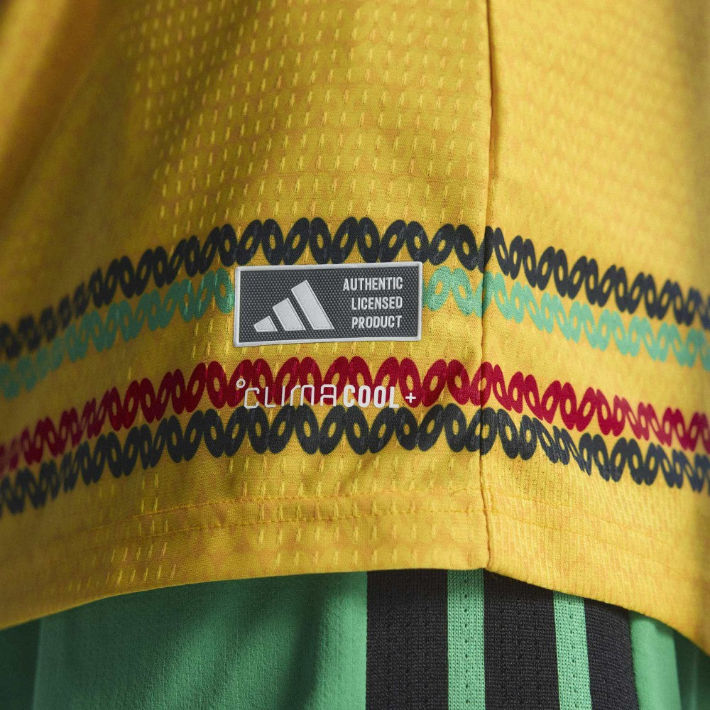 Adidas - Jamaica National Team 2026 Home On-Field Jersey - Yellow