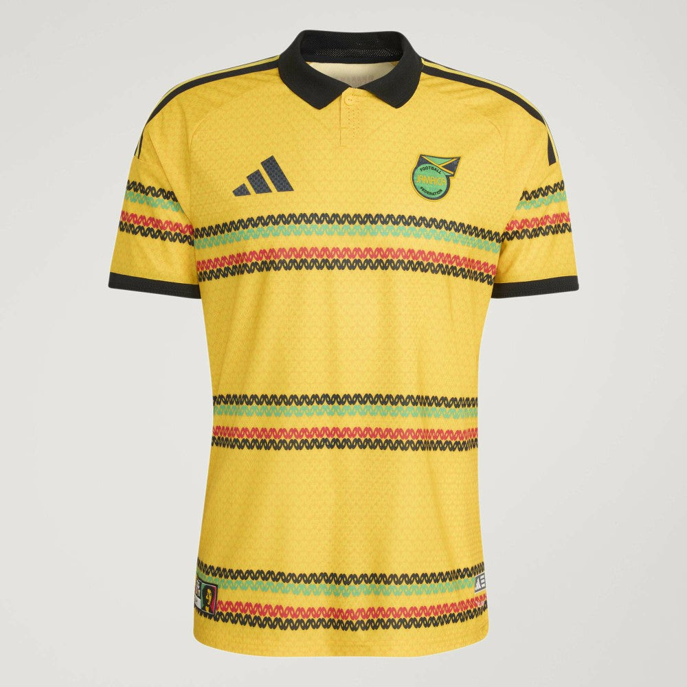 Adidas - Jamaica National Team 2026 Home On-Field Jersey - Yellow