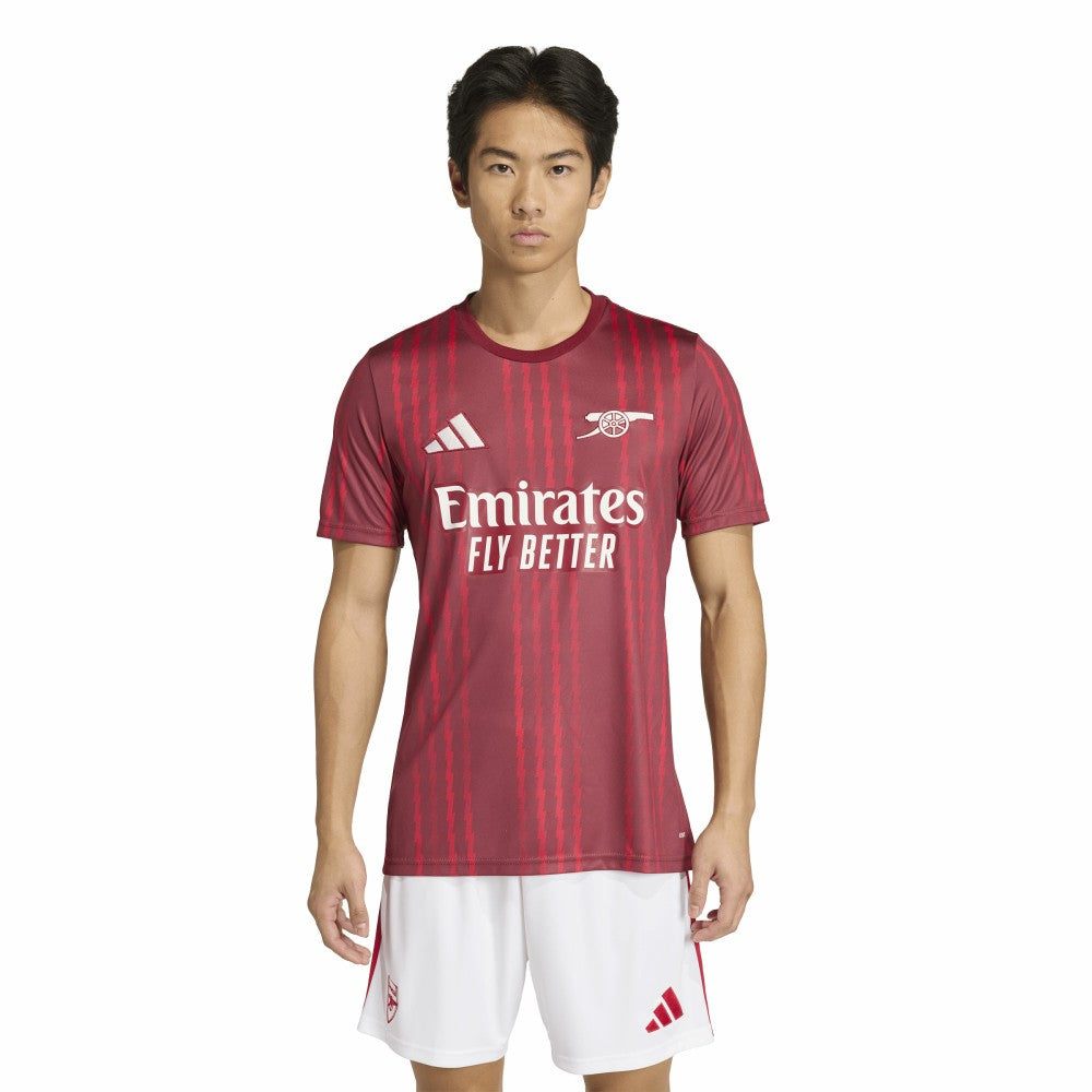 Adidas - Arsenal 2025/26 Pre-Match Training Jersey - Red