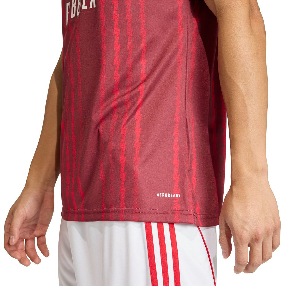 Adidas - Arsenal 2025/26 Pre-Match Training Jersey - Red