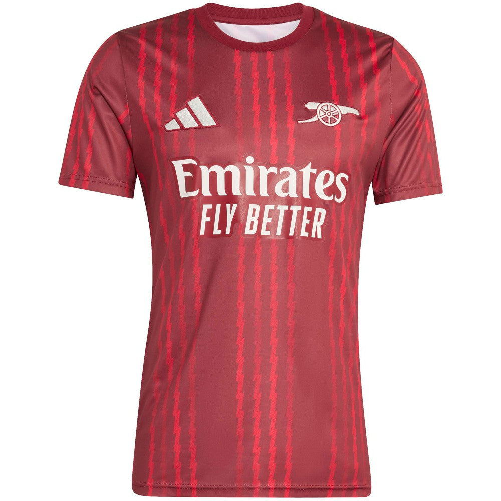 Adidas - Arsenal 2025/26 Pre-Match Training Jersey - Red
