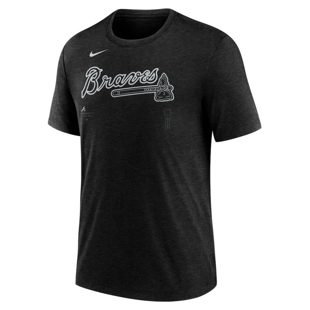 Atlanta Braves Nike Wordmark Tri-Blend T-Shirt Online