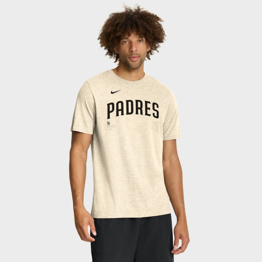 San Diego Padres Nike Wordmark Tri-Blend T-Shirt Outlet