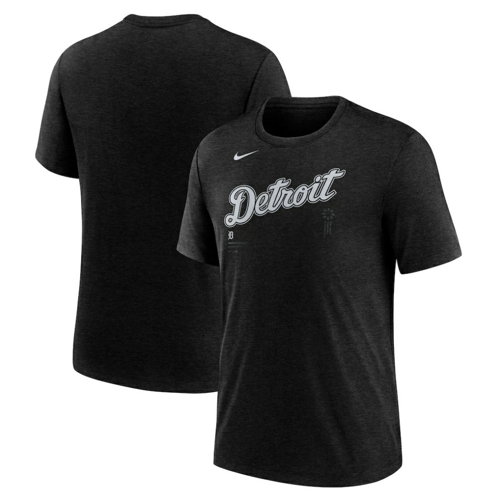 Detroit Tigers Nike Wordmark Tri-Blend T-Shirt for sale