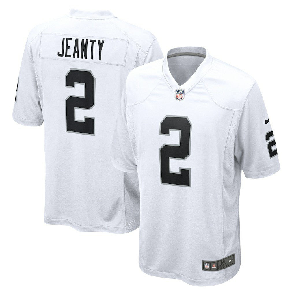 Ashton Jeanty Las Vegas Raiders Game Jersey - White - Nike